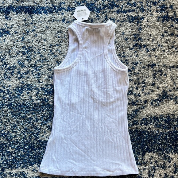OW Intimates Callie Stitch Tank Top in White XS - Picture 6 of 8